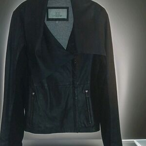 Bod & Christensen Lambskin Leather Jacket Women's M, SRP298 Buttery Soft